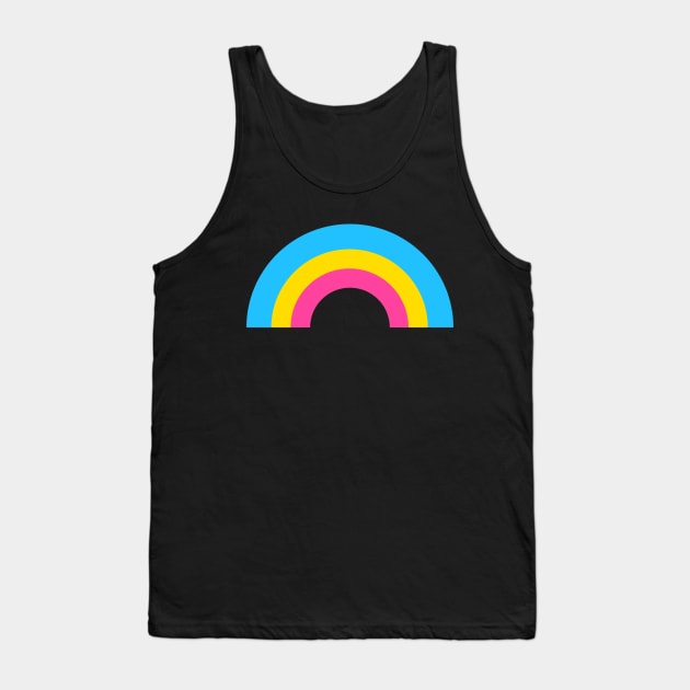 Pansexual Rainbow Pride Flag Tank Top by epiclovedesigns